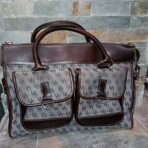 Dooney & Bourke Double Pocket Tote
